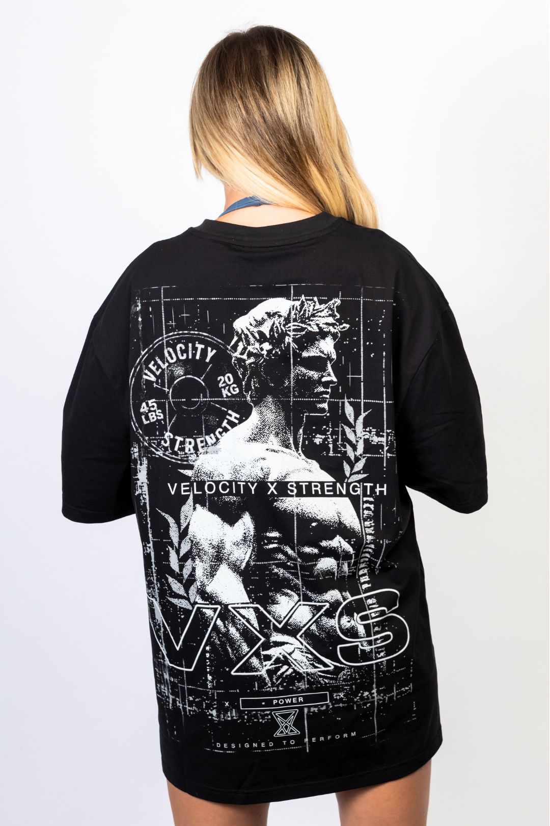 IRON Oversized Tee - Strength Study