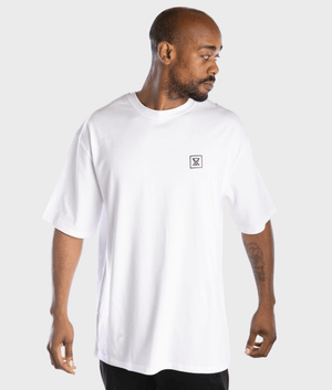 OVERSIZED T-Shirt [WHITE] - VXS GYM WEAR