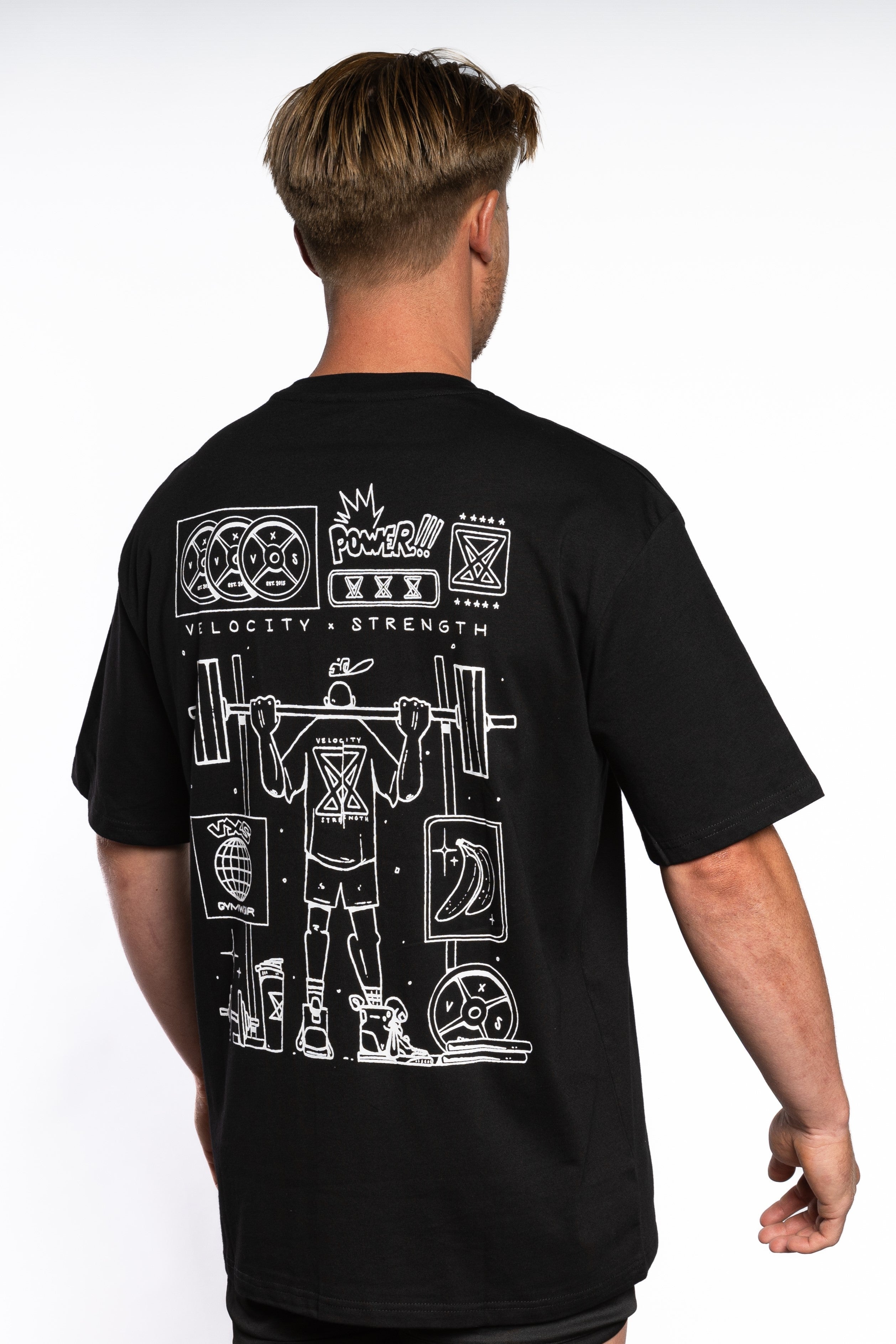 Premium Oversized T-Shirt - Limited Tour Edition [Unisex] - VXS GYM WEAR